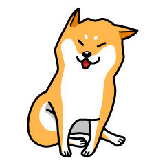 [LINEスタンプ] 柴犬 元気 No.1