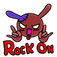 [LINEスタンプ] Rock'n Bunny2の画像（メイン）