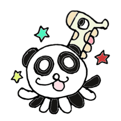 [LINEスタンプ] キリンぱんだなんだ