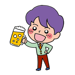 [LINEスタンプ] ガンバッテル男子