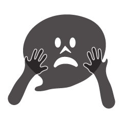 [LINEスタンプ] ラッパーおばけの影の画像（メイン）