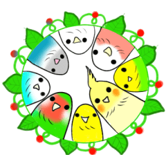 [LINEスタンプ] インコはじめました