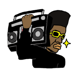 [LINEスタンプ] hiphop スタンプ