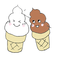 [LINEスタンプ] Ice cream Mom