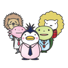 [LINEスタンプ] ゆるzoo社会人篇の画像（メイン）