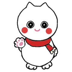 [LINEスタンプ] ネコだる withの画像（メイン）