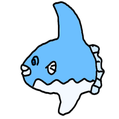 [LINEスタンプ] マンボウのマンボくん