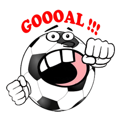 [LINEスタンプ] Football Characters (Japan)の画像（メイン）