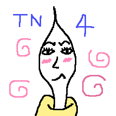 [LINEスタンプ] TN4の不思議な毎日の画像（メイン）