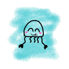 [LINEスタンプ] くらげのささやきの画像（メイン）