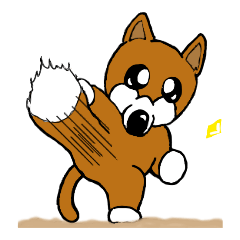 [LINEスタンプ] 元気ワク犬 2