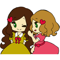 [LINEスタンプ] ゆるふわツインズの画像（メイン）