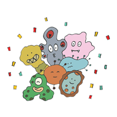 [LINEスタンプ] Kingdom of Bacteria