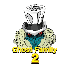 [LINEスタンプ] Ghost Family 2