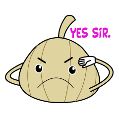 [LINEスタンプ] Onion Naughty！