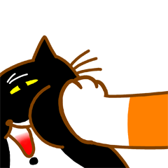 [LINEスタンプ] 猫が如く