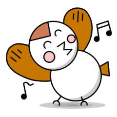 [LINEスタンプ] スズメのチュンチュンの画像（メイン）