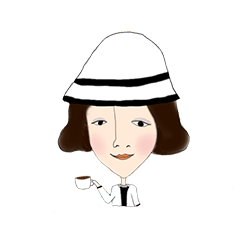 [LINEスタンプ] Miss Poker face's elegant life