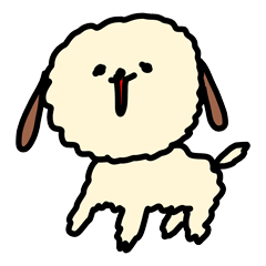 [LINEスタンプ] わんわんの画像（メイン）