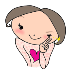 [LINEスタンプ] Ripe cute women happy every day 2の画像（メイン）