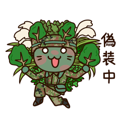 [LINEスタンプ] がんばれ自衛隊猫陸曹スタンプの画像（メイン）