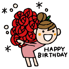 [LINEスタンプ] おめでとうスタンプ。