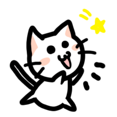 [LINEスタンプ] 不運なダメ猫の画像（メイン）