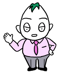 [LINEスタンプ] サラリーマン「蕪男」君の一日の画像（メイン）