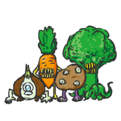 [LINEスタンプ] 菜モンス（さいもんす）
