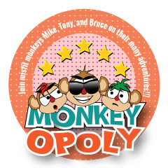 [LINEスタンプ] MonkeyOpoly Emoticons