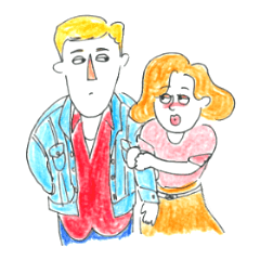 [LINEスタンプ] Jim ＆ Nicolaの画像（メイン）