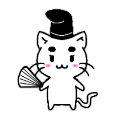 [LINEスタンプ] 麿ねこ