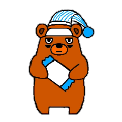 [LINEスタンプ] 隈くま