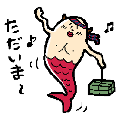 [LINEスタンプ] 魚田良人