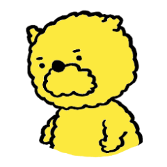 [LINEスタンプ] もこもこなるクマさん