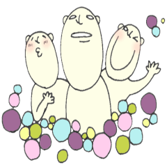 [LINEスタンプ] もやもやん