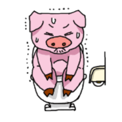 [LINEスタンプ] おもろー豚のブタロー