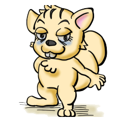 [LINEスタンプ] korisu-san