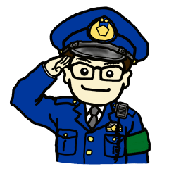 [LINEスタンプ] 高橋巡査の交番日誌。