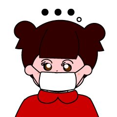 [LINEスタンプ] おだんごヘアのノットちゃん