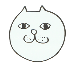 [LINEスタンプ] 猫顔文字の画像（メイン）