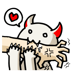 [LINEスタンプ] Evil Cat