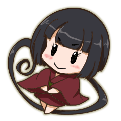 [LINEスタンプ] 座敷童子わこ