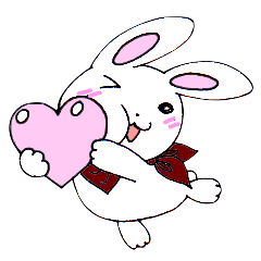 [LINEスタンプ] おしゃれウサぴょんの画像（メイン）