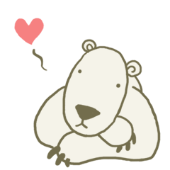 [LINEスタンプ] lazy lazy bear