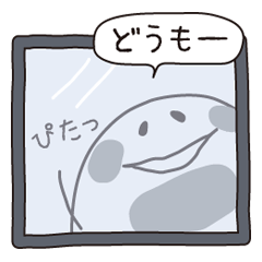 [LINEスタンプ] しろたさん