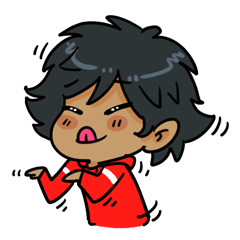 [LINEスタンプ] Ginger the Handsome