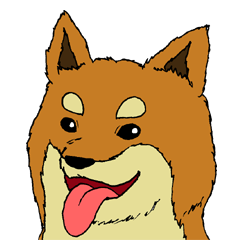 [LINEスタンプ] 柴犬のゆかいな生活の画像（メイン）