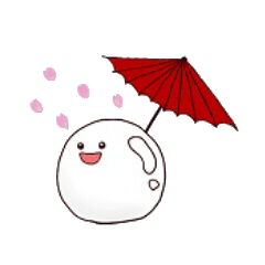 [LINEスタンプ] しらたま もっちゃん