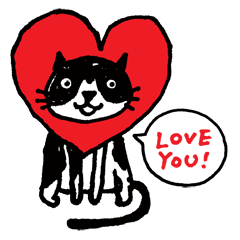 [LINEスタンプ] Lovely Meow-Meowの画像（メイン）